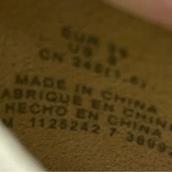 H&M Nude Suede Block Heel Pumps – Size EU 39 / US 8 - Picture 6 of 6